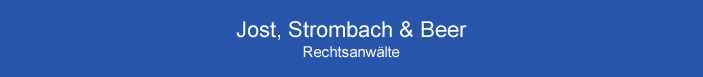 Banner { Anwalt Mustermann }